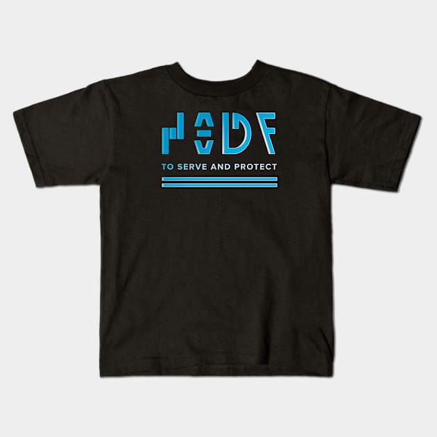 CBPD - Serve and Protect Kids T-Shirt by Heyday Threads